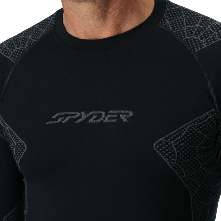 Tričko Spyder Momentum Baselayer Top M - černá
