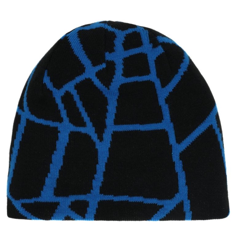Čepice Spyder Reversible Web Hat M - černá/modrá