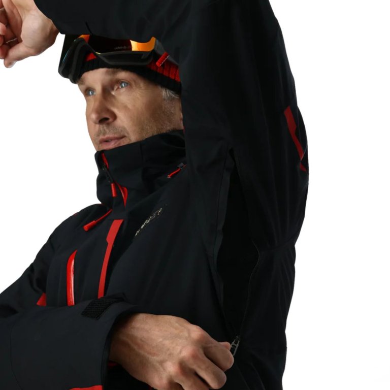 Bunda Spyder Leader M - čierna