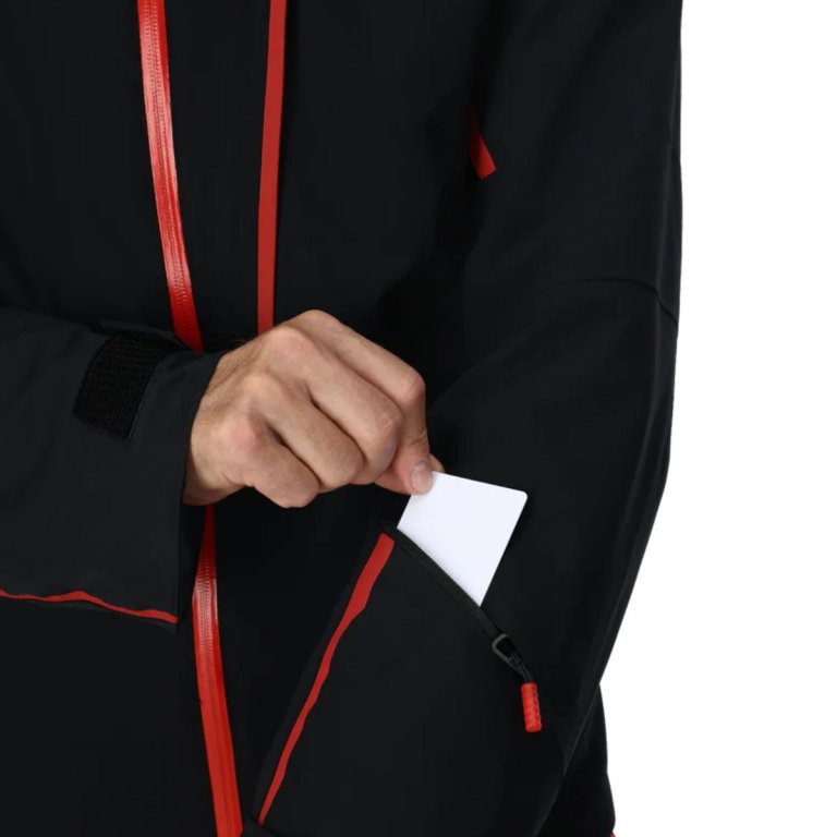 Bunda Spyder Leader M - čierna