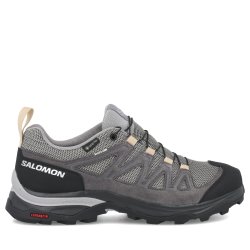 Кросівки Salomon X Ward Leather GTX W - темно сірі