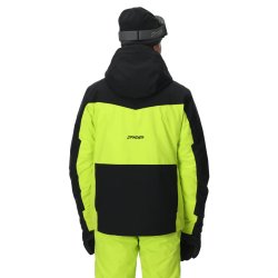Bunda Spyder Copper Jacket M - čierna/zelená
