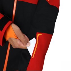 Bunda Spyder Titan Jacket M - čierna/červená