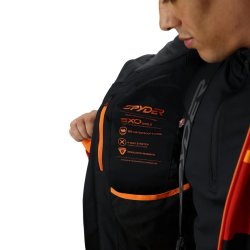 Bunda Spyder Titan Jacket M - čierna/červená