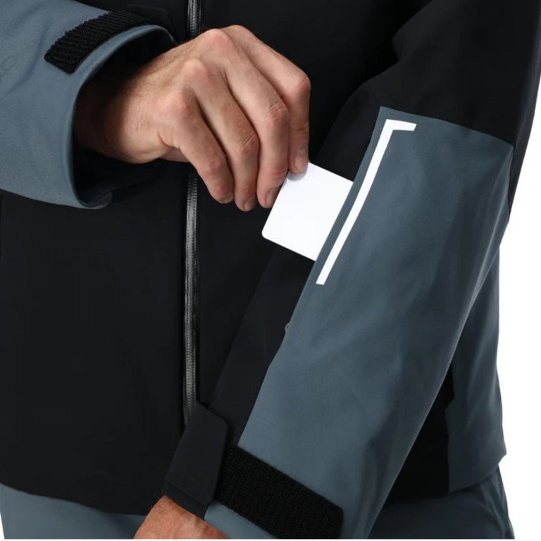 Bunda Spyder Titan Jacket M - čierna/sivá