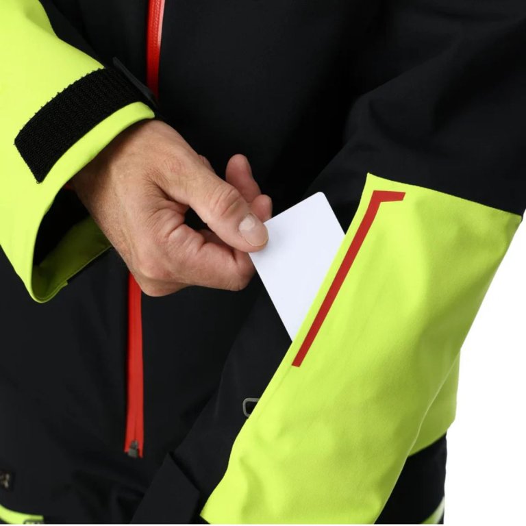 Bunda Spyder Titan Jacket M - čierna/zelená