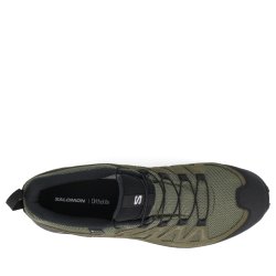 Кросівки Salomon X Ward Leather GTX M - зелені/ чорні