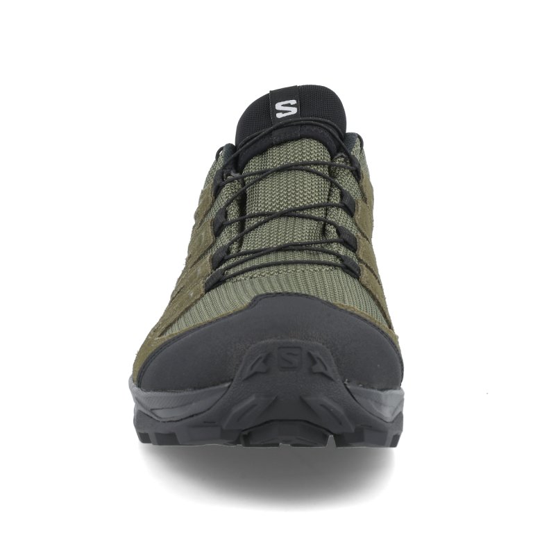 Кросівки Salomon X Ward Leather GTX M - зелені/ чорні