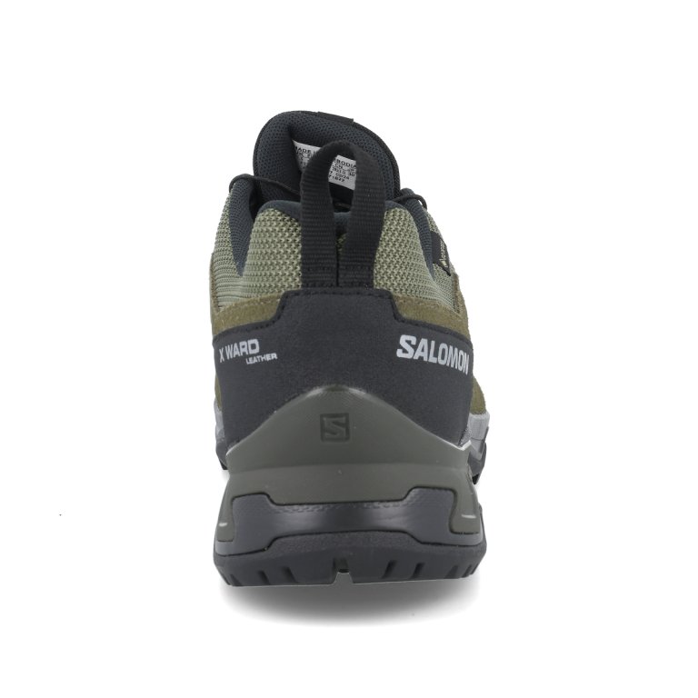 Кросівки Salomon X Ward Leather GTX M - зелені/ чорні