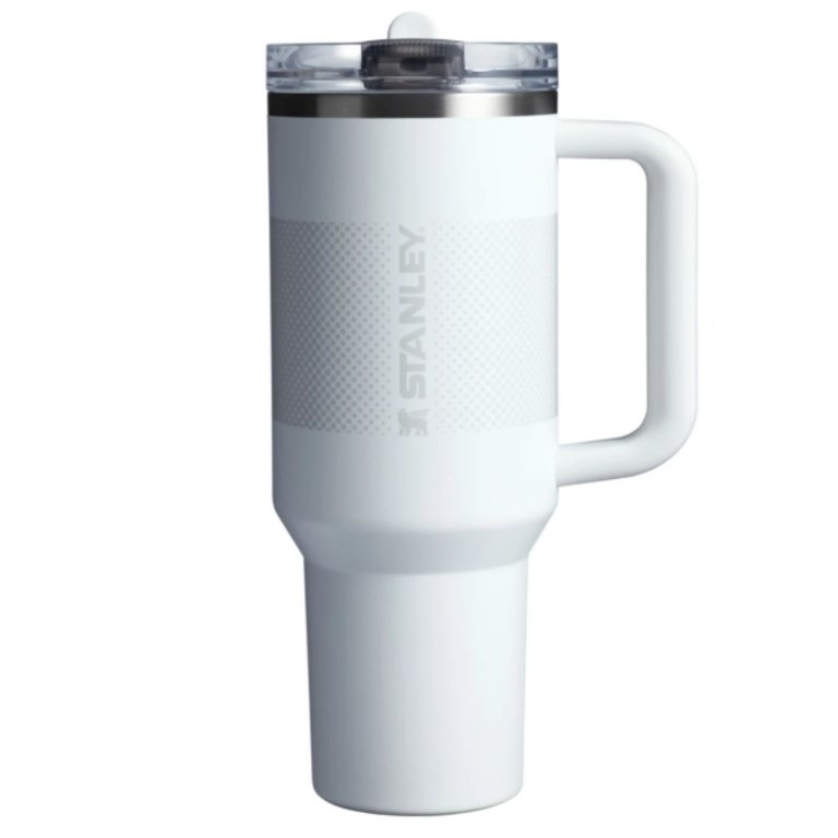 Термочашка Stanley Quencher ProTour Flip Straw Tumbler 1180 мл - біла