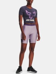 Triko Under Armour Project Rock Disrupt Bull SS Wmn Grey