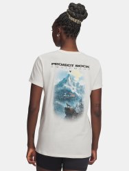 Футболка Under Armour Project Rock Graphic SS 2 Wmn Brown