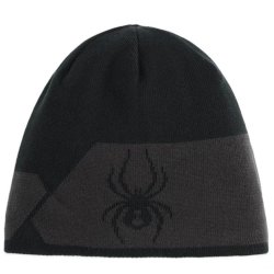 Čepice Spyder Shelby Hat M - černá/tmavě šedá