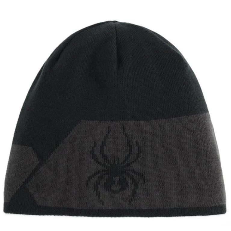 Čepice Spyder Shelby Hat M - černá/tmavě šedá