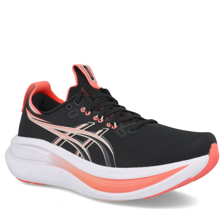 Кросівки Asics Gel-Nimbus 28 Вт - чорно/рожеві
