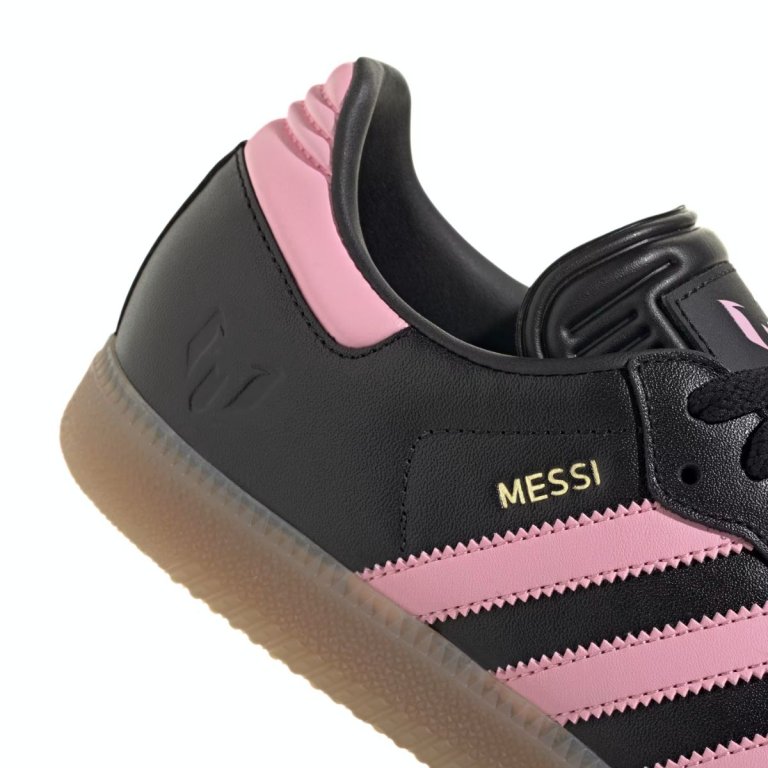 Кросівки Adidas Samba Messi M - чорно/рожеві