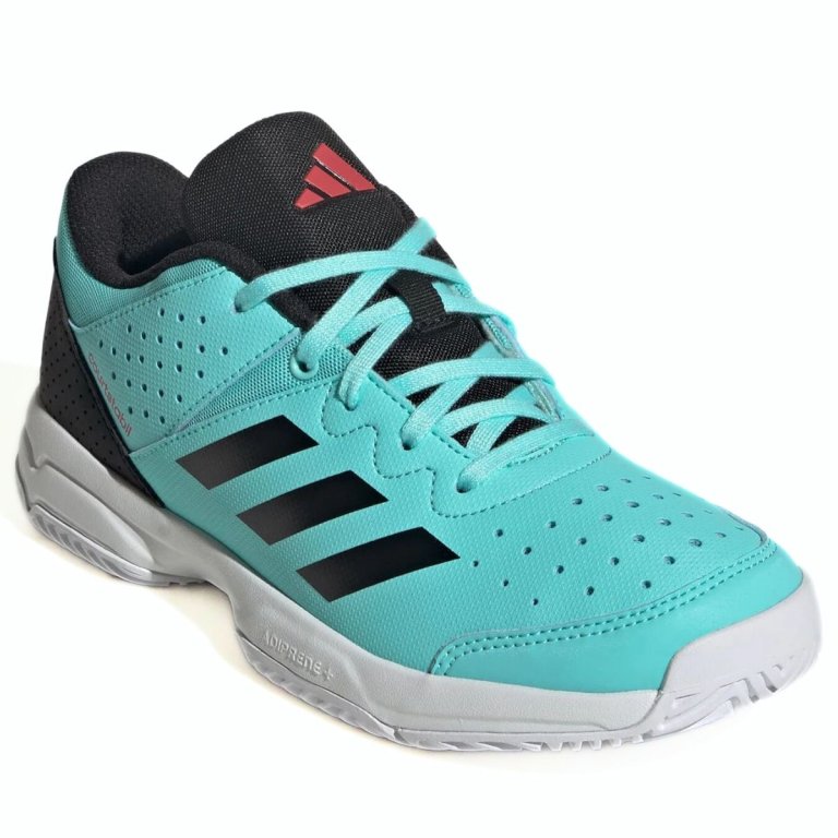 Кросівки Adidas Court Stabil J - синьо/чорні