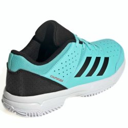 Кросівки Adidas Court Stabil J - синьо/чорні