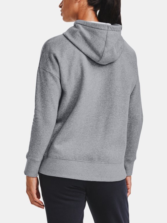 Худі Under Armour Rival Fleece FZ Hoodie Wmn green/grey