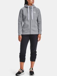Худі Under Armour Rival Fleece FZ Hoodie Wmn green/grey