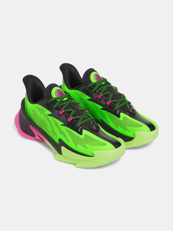 Obuv Under Armour Curry Series 7 Uni Green