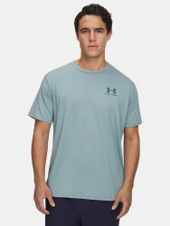 Футболка Under Armour Sportstyle LC SS gray green