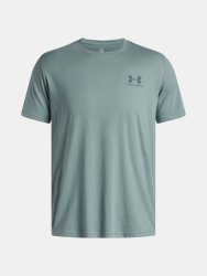 Футболка Under Armour Sportstyle LC SS gray green