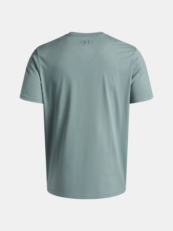 Футболка Under Armour Sportstyle LC SS gray green