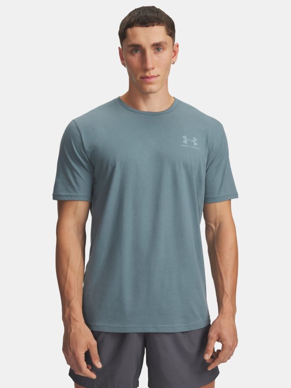 Футболка Under Armour Sportstyle LC SS синя