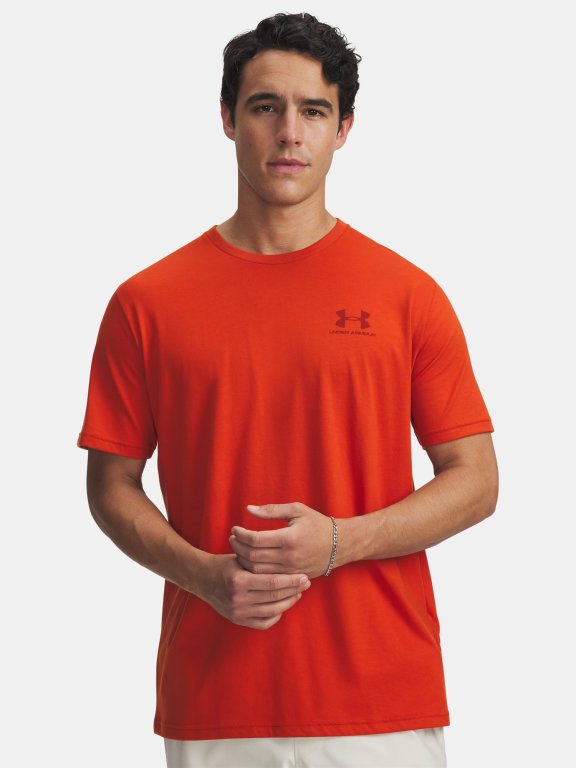 Футболка Under Armour Sportstyle LC SS Man Orange