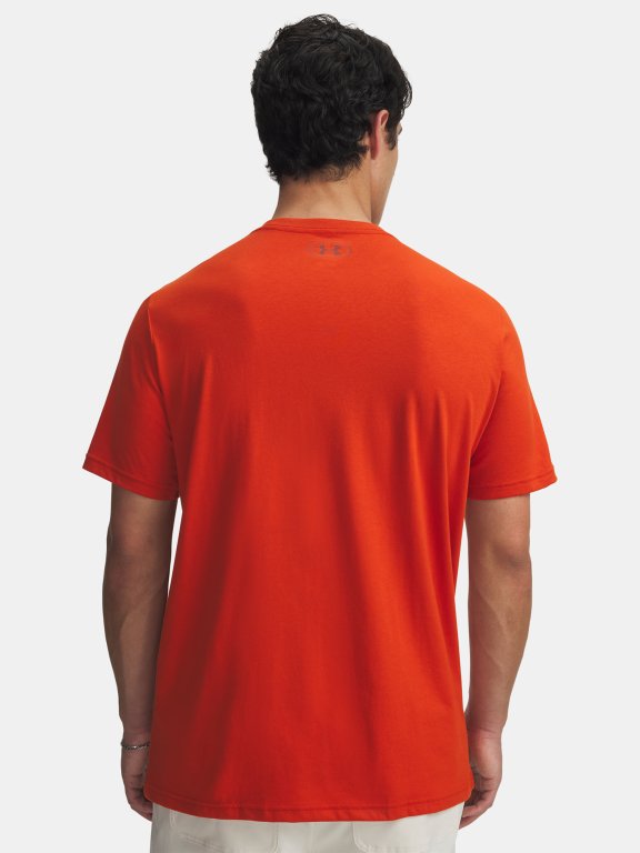 Футболка Under Armour Sportstyle LC SS Man Orange