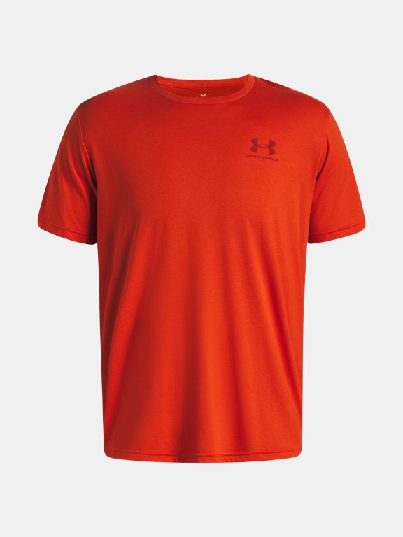 Футболка Under Armour Sportstyle LC SS Man Orange