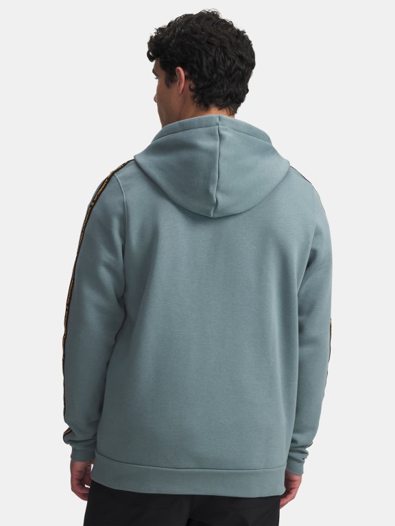Світшот Under Armour Icon Fleece FZ Taping Man синій