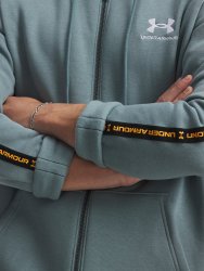 Світшот Under Armour Icon Fleece FZ Taping Man синій