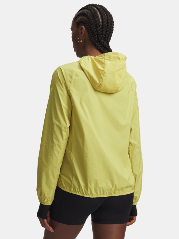 Bunda Under Armour Launch Lightweight Jkt Wmn Yellow