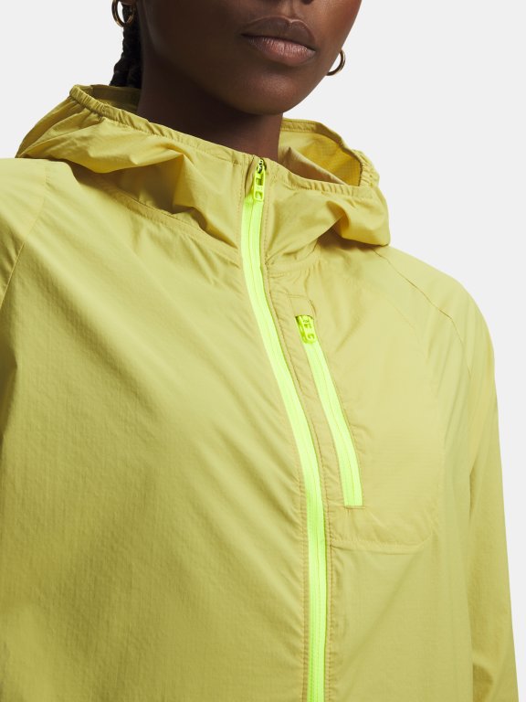 Bunda Under Armour Launch Lightweight Jkt Wmn Yellow