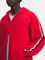 Худі Under Armour Icon Heavy Rib FZ - червоне