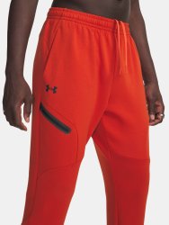 Штани Under Armour Unstoppable Flc Jgr EU Man помаранчеві