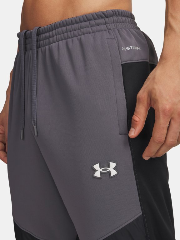 Штани Under Armour Flc Pro Utility Pt Man зелено-сірі чоловічі