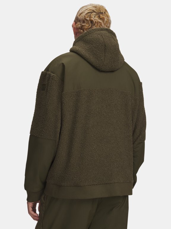 Худі Under Armour Fleece FZ gray green