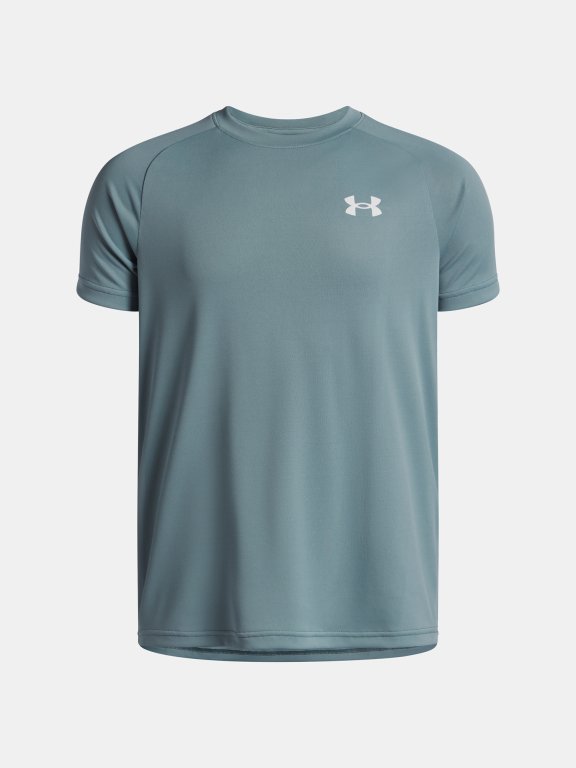 Футболка Under Armour Tech 2.0 SS Jr gray green
