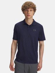 Triko Under Armour Matchplay Printed Polo Man Blue