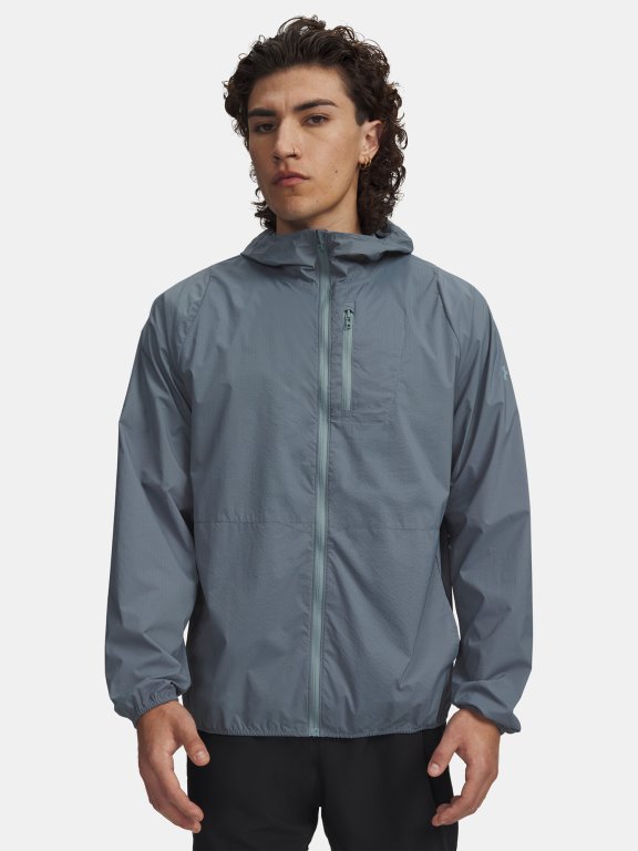 Куртка Under Armour Launch Lightweight Jkt Man Blue Jacket