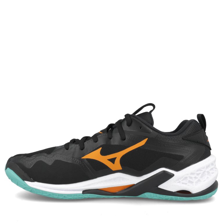 Кросівки Mizuno Wave Stealth Neo 2 - чорно/зелені