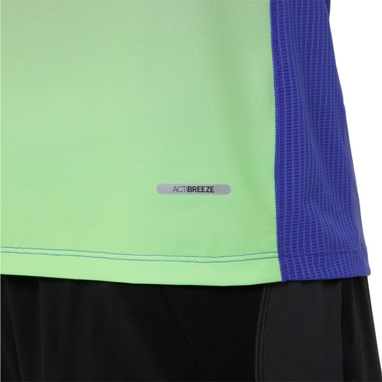 Футболка Asics Road Fade SS Top M - фіолетова