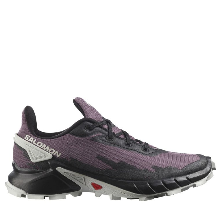 Взуття Salomon Alphacross 4 W - фіолетовий/чорний