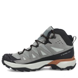 Черевики Salomon X Ultra 360 Leather Mid GTX M - сіро/чорні