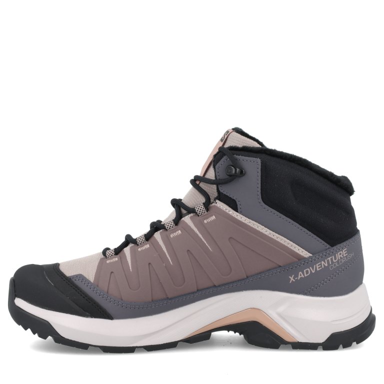 Черевики Salomon X-Adventure Coldrush WP W - бежево/чорні