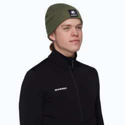 Шапка Mammut Fedoz Beanie - зелена