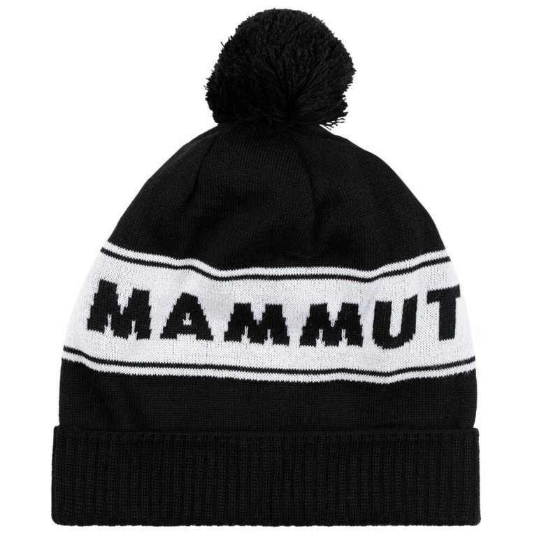 Шапка Mammut Peaks Beanie - чорно/біла